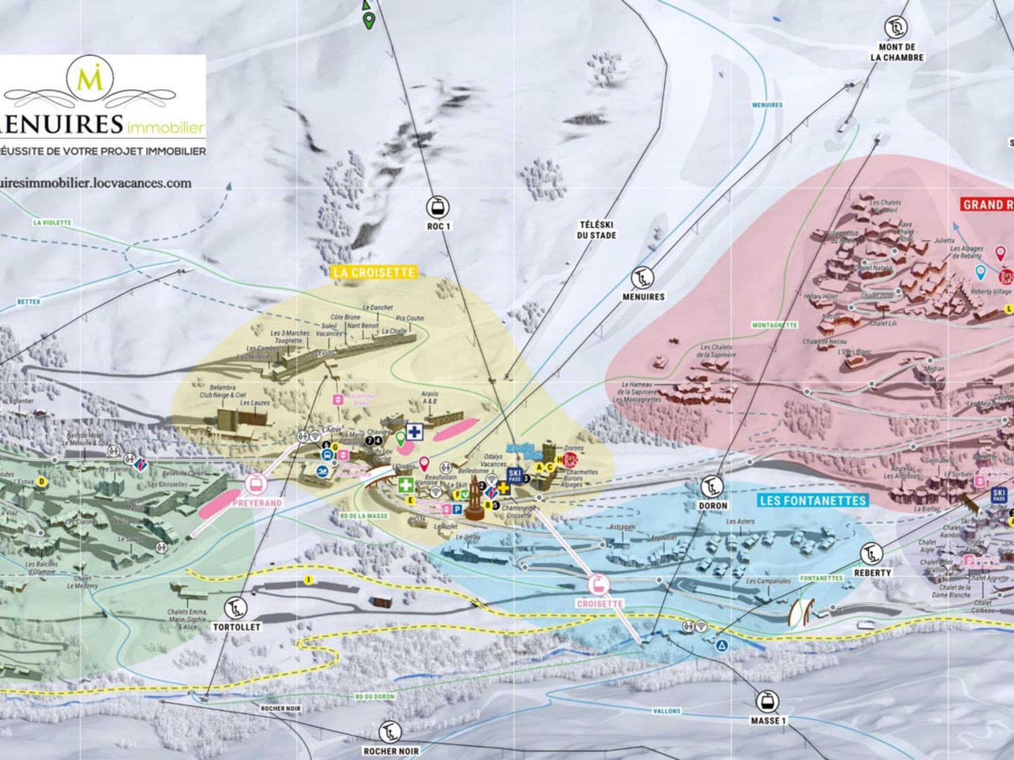 圣马丁德贝尔维尔2 Pieces Cabine Cosy 4 Pers, Pied Des Pistes, Parking Gratuit, Les Menuires - Fr-1-178-369公寓 外观 照片